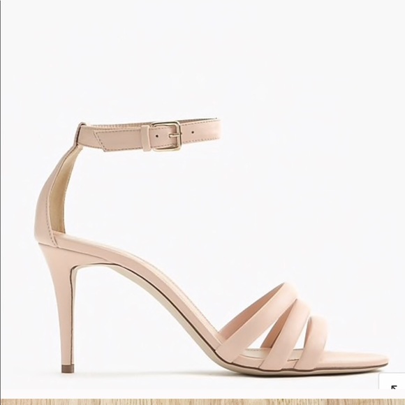 J. Crew Shoes - J. Crew leather ankle wrap sandals